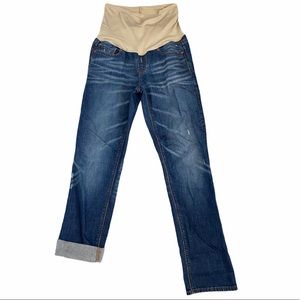 Gap Maternity Real Straight Loco Wash Jeans 28/6